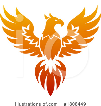 Royalty-Free (RF) Phoenix Clipart Illustration by AtStockIllustration - Stock Sample #1808449