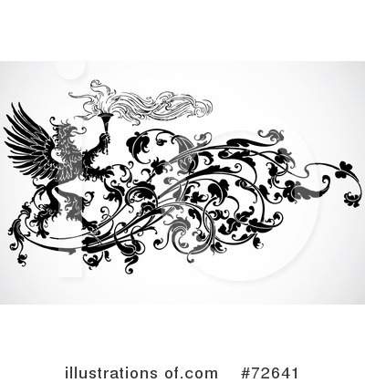 Royalty-Free (RF) Phoenix Clipart Illustration by BestVector - Stock Sample #72641