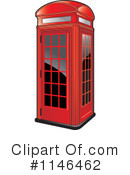 Phone Booth Clipart #1146462 by Lal Perera