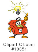 Phone Clipart #10351 by Mascot Junction