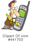 Phone Clipart #441703 by toonaday