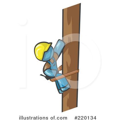 Telephone Pole Clipart #220134 by Leo Blanchette