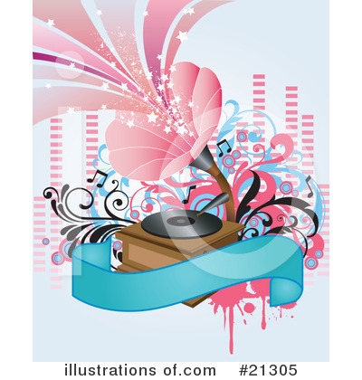 Gramophone Clipart #21305 by OnFocusMedia