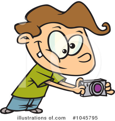 Taking Pictures Clipart #1045795 by toonaday