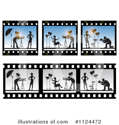 Film Strip Clipart #1124472 by Eugene