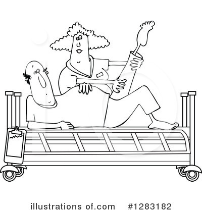 Royalty-Free (RF) Physical Therapy Clipart Illustration by djart - Stock Sample #1283182