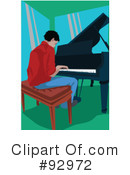 Pianist Clipart #92972 by mayawizard101