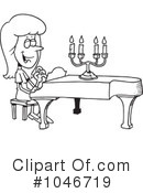 Piano Clipart #1046719 by toonaday