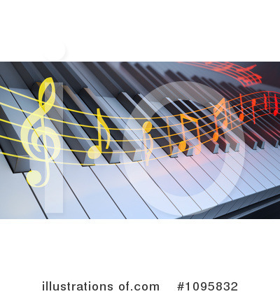 Sheet Music Clipart #1095832 by Mopic