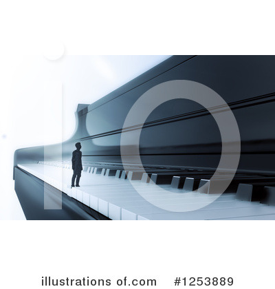 Royalty-Free (RF) Piano Clipart Illustration by Mopic - Stock Sample #1253889
