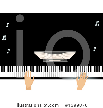 Royalty-Free (RF) Piano Clipart Illustration by BNP Design Studio - Stock Sample #1399876