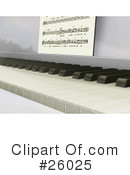 Piano Clipart #26025 by KJ Pargeter