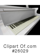 Piano Clipart #26029 by KJ Pargeter