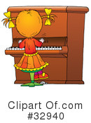 Piano Clipart #32940 by Alex Bannykh