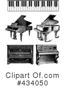Piano Clipart #434050 by BestVector