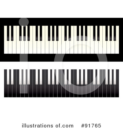 Royalty-Free (RF) Piano Clipart Illustration by michaeltravers - Stock Sample #91765