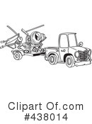 Pickup Truck Clipart #438014 by toonaday