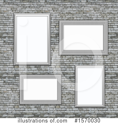 Royalty-Free (RF) Picture Frame Clipart Illustration by KJ Pargeter - Stock Sample #1570030