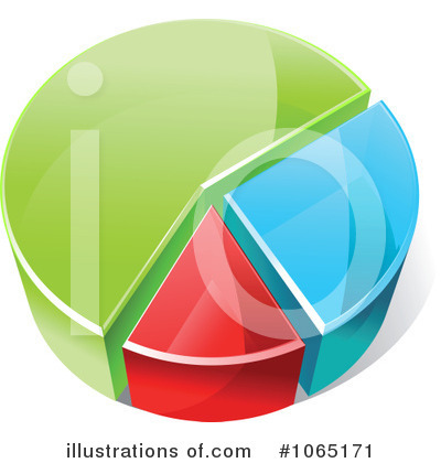 Royalty-Free (RF) Pie Chart Clipart Illustration by Vector Tradition SM - Stock Sample #1065171