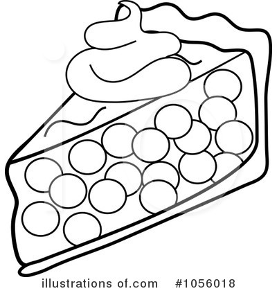 Royalty-Free (RF) Pie Clipart Illustration by Pams Clipart - Stock Sample #1056018