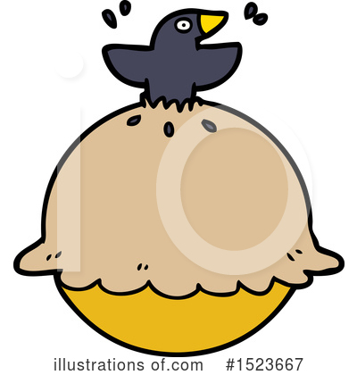 Royalty-Free (RF) Pie Clipart Illustration by lineartestpilot - Stock Sample #1523667
