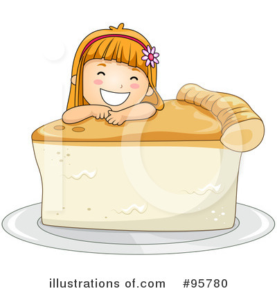 Royalty-Free (RF) Pie Clipart Illustration by BNP Design Studio - Stock Sample #95780