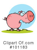 Pig Clipart #101183 by Hit Toon