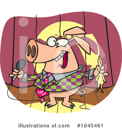 Comedian Clipart #1045461 by toonaday