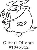 Pig Clipart #1045562 by toonaday