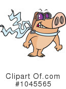 Pig Clipart #1045565 by toonaday