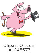 Pig Clipart #1045577 by toonaday