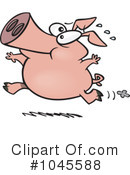 Pig Clipart #1045588 by toonaday