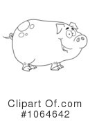 Pig Clipart #1064642 by Hit Toon