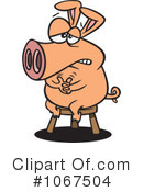 Pig Clipart #1067504 by toonaday