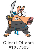 Pig Clipart #1067505 by toonaday