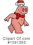 Pig Clipart #1091353 by Cory Thoman