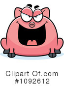 Pig Clipart #1092612 by Cory Thoman