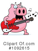 Pig Clipart #1092615 by Cory Thoman