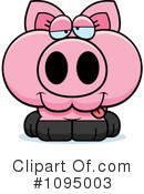 Pig Clipart #1095003 by Cory Thoman