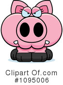 Pig Clipart #1095006 by Cory Thoman