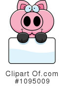 Pig Clipart #1095009 by Cory Thoman
