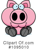 Pig Clipart #1095010 by Cory Thoman