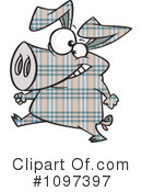 Pig Clipart #1097397 by toonaday