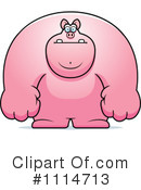 Pig Clipart #1114713 by Cory Thoman