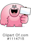 Pig Clipart #1114715 by Cory Thoman