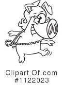 Pig Clipart #1122023 by toonaday