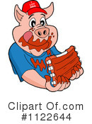 Pig Clipart #1122644 by LaffToon