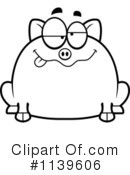 Pig Clipart #1139606 by Cory Thoman