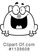 Pig Clipart #1139608 by Cory Thoman