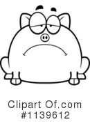 Pig Clipart #1139612 by Cory Thoman